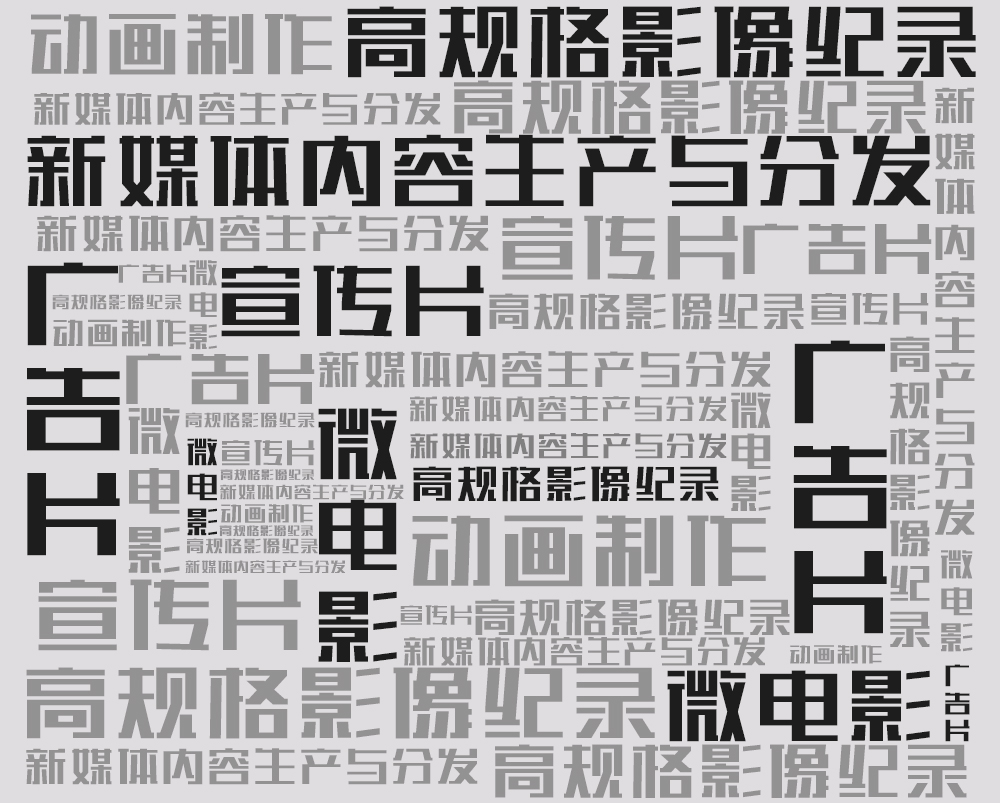 合肥广告片制作公司业务导图