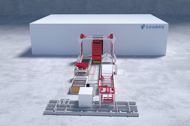 全自动蒸养室三维动画